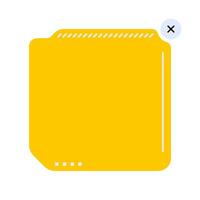 Futuristic element illustration. Colorful lower third overlay. vector