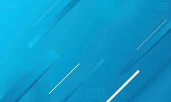 Modern background blue gradient abstract geometric shapes vector