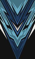 Abstract geometric stripes background for sublimation jersey vector