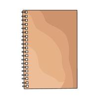 illustration of notebook vector