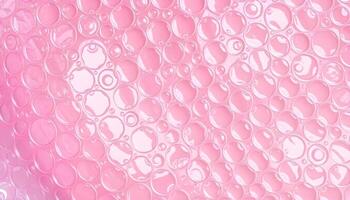 Bubble Wrap Texture Background with Air Pockets photo