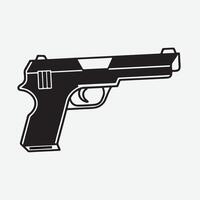 A Guide to Using Gun Silhouettes in Artwork vector