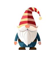 Gnome with Long Beard vector