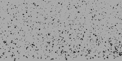 Grey mottled pattern. Random particles, spots and dust texture. Dark dirty spotted background for aging effect. Monochrome Grunge texture vector