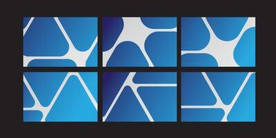 Patterned Precision Modern Presentation Template vector