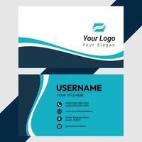 Business Card Template. vector