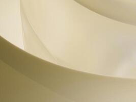 a white and beige background with a curved shape photo