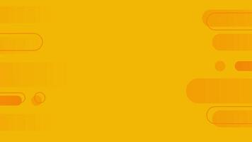 Abstract yellow color background with horizontal thick lines. illustration. Suitable for wallpapers, presentations, banners, etc. vector