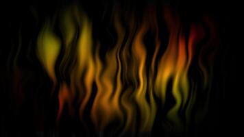 Loop Animation of Fire Flame, Abstract Background of Burning Flames with Alpha Layer for Seamless Integration video