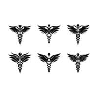 Premium Caduceus and Line Art Designs for Printables vector