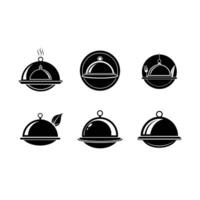 Stunning Serving Food Graphics and Line Art Designs for Print vector