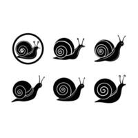 Snail and Line Art Designs for Printable Graphics vector