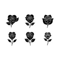 Elegant Rose Graphics Stunning Line Art Designs for Print vector