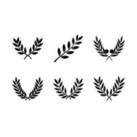 Stunning Olive Branch Graphics - Line Art Designs for Print vector