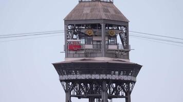 A tower with a clock on top video