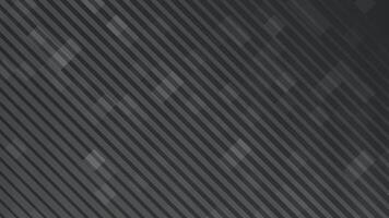 Dark Grey Diagonal Gradient Lines Minimal Background Loop. video