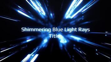 Light Rays Titles motion_graphic