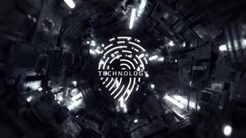 Dark Tech Tunnel motion_graphic