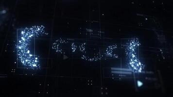 Reconstructing Data Logo motion_graphic