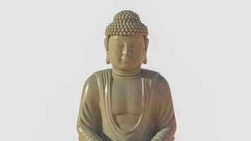 The buddha for religion or background concept 3d rendering. photo