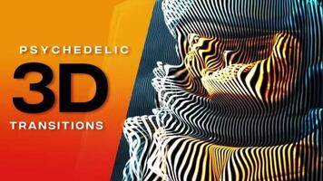 Psychedelic 3D Transitions motion_graphic