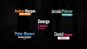 Gradient Lower Thirds motion_graphic