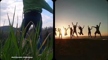 Minimalist Multiscreen Slideshow Animation motion_graphic