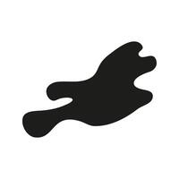 Liquid blot sketch illustration vector