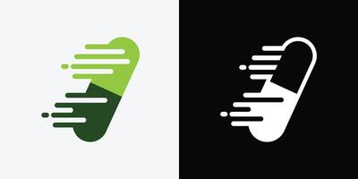 Two different logos for a shoe company vector