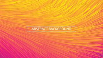 Abstract Colorful Yellow and Red Gradient Fluffy Fur Texture Background vector