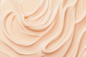 Smooth, creamy pastel texture with soft swirls photo