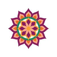 Stylized Mandala Art for Creative Project vector
