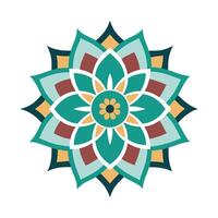 Radiant Mandala Art Patterns vector