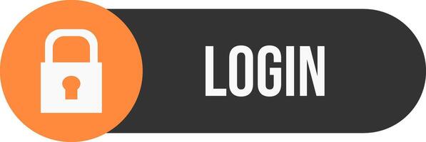 Login Icon. User Login Symbol. vector