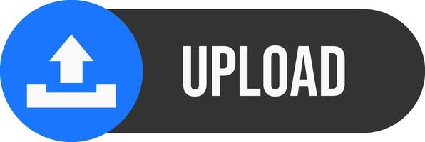 Upload Icon. Data Upload Symbol. vector