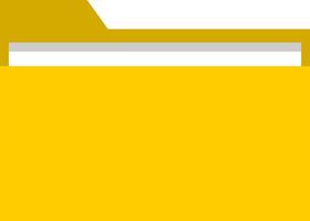 Folder Icon. Simple Folder Icon. vector