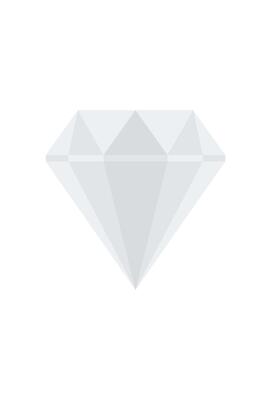 simple gemstone icon for design. gemstone symbol