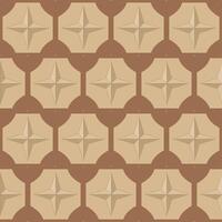 Simple Traditional Seamless Pattern in Geometric Shapes Style, Background Wallpaper vector