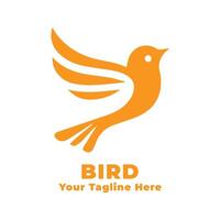 Logo Bird Simple Illustration vector