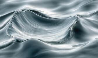 The image is of a body of water with a wave cresting photo