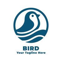 Bird Logo Simple Design vector