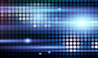 Disco mirror colorful reflecting light. bright soft blue. shiny color. vector