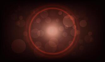 Dark red soft circles horizontal abstract background. soft light. vector