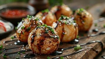 A close-up of a dish with grilled potatoes, photo