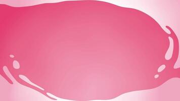 Animated soft pink fluid gradient background video