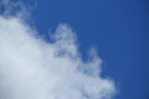 clouds with a bright blue sky are suitable for the background photo