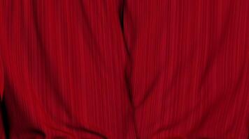 curtains closing without background animation realistic video