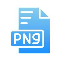 document file type icons. symbol extension and format files with gradient fill style. vector