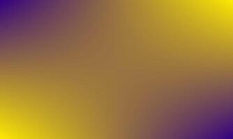 Blurred purple violet and yellow background with gradient style. Modern ambience illustration template idea vector