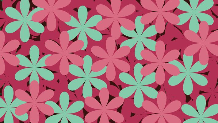 Pink and Green Paradise